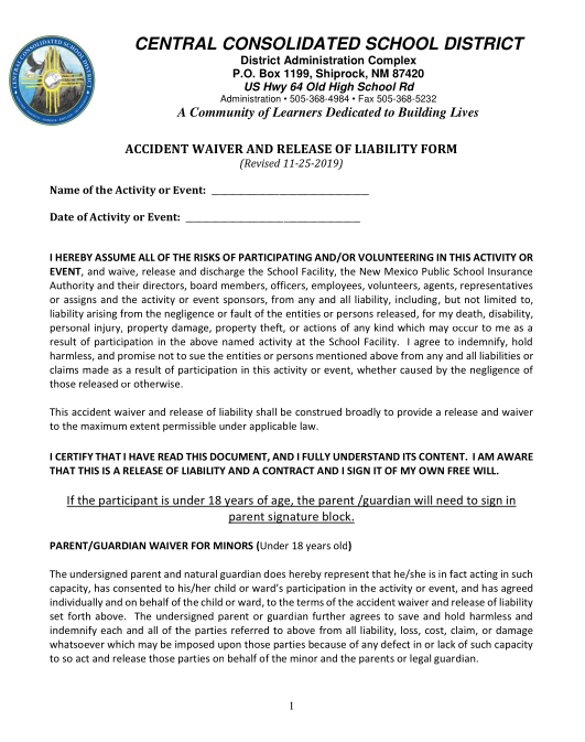 Facilities Document Preview